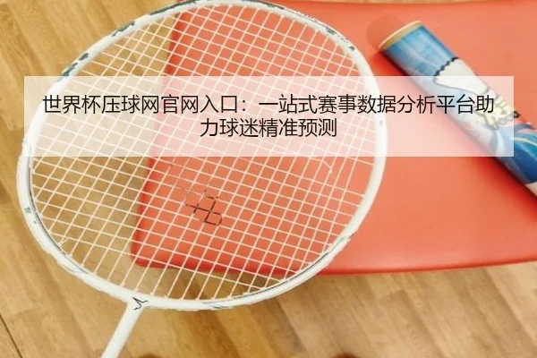 世界杯压球网官网入口：一站式赛事数据分析平台助力球迷精准预测